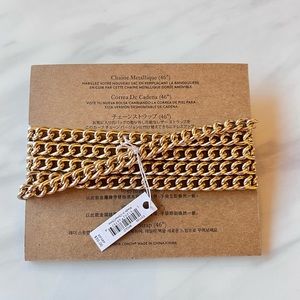 COACH Chain Strap for handbags, 46”